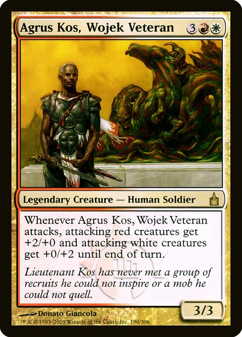 Agrus Kos, Wojek Veteran - Ravnica: City of Guilds - 190