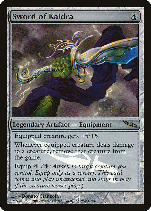 Sword of Kaldra - Mirrodin Promos - 251★