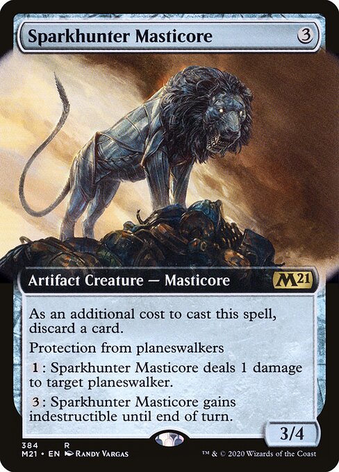 Sparkhunter Masticore - Core Set 2021 - 384