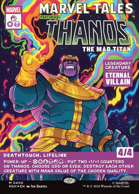 Thanos, the Mad Titan - Marvel Super Heroes - 400