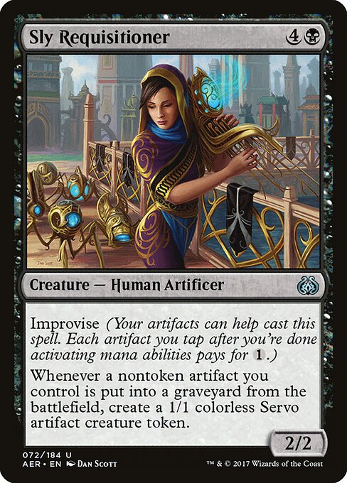 Sly Requisitioner - Aether Revolt - 72