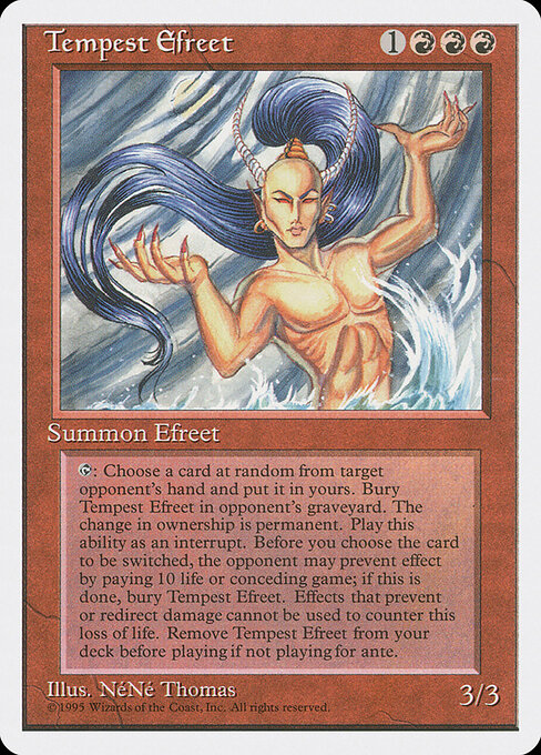 Tempest Efreet - Fourth Edition - 225