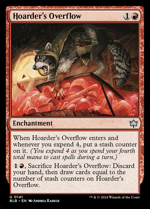 Hoarder's Overflow - Bloomburrow - 141
