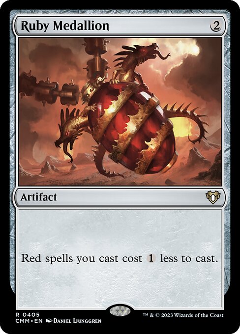 Ruby Medallion - Commander Masters - 405