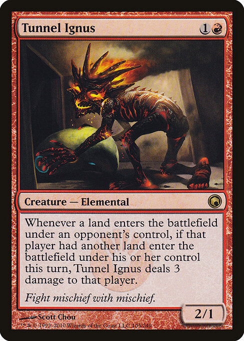 Tunnel Ignus - Scars of Mirrodin - 105