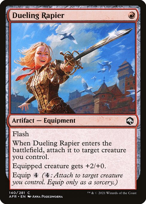 Dueling Rapier - Adventures in the Forgotten Realms - 140
