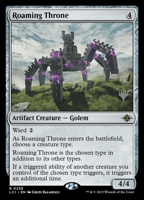 Roaming Throne - The Lost Caverns of Ixalan Promos - 258p