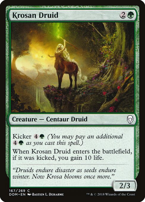 Krosan Druid - Dominaria - 167