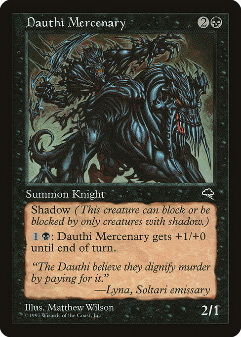 Dauthi Mercenary - Tempest - 124