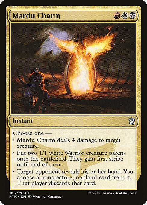 Mardu Charm - Khans of Tarkir - 186