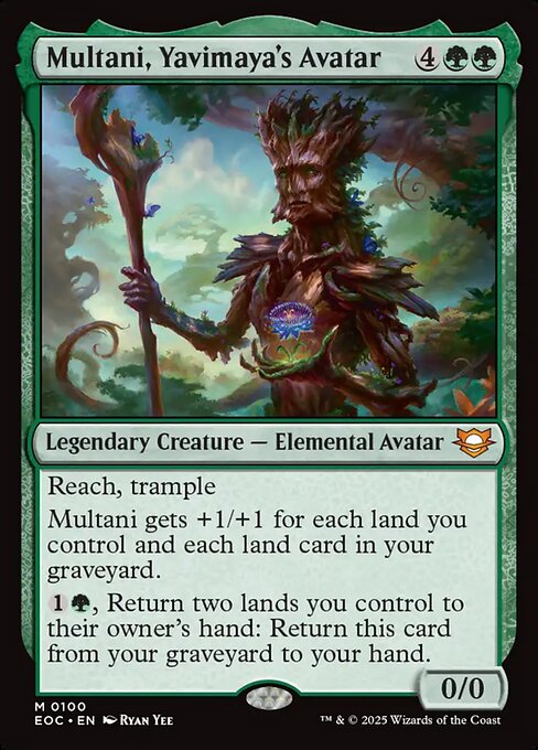 Multani, Yavimaya's Avatar - Edge of Eternities Commander - 100