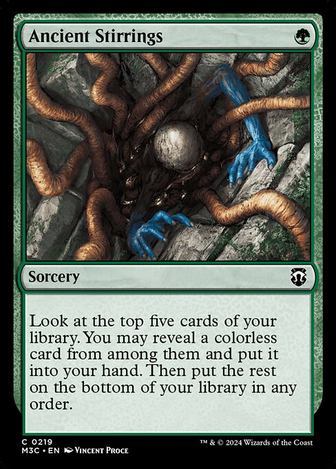 Ancient Stirrings - Modern Horizons 3 Commander - 219