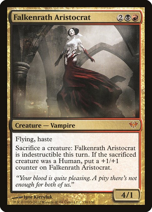 Falkenrath Aristocrat - Dark Ascension - 138