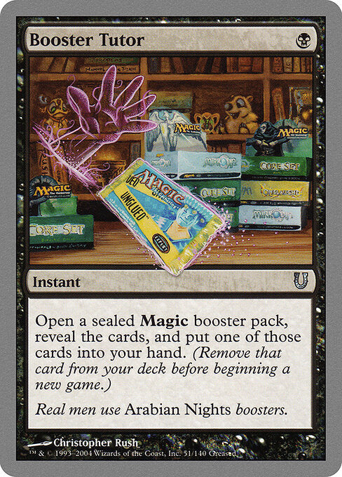 Booster Tutor - Unhinged - 51