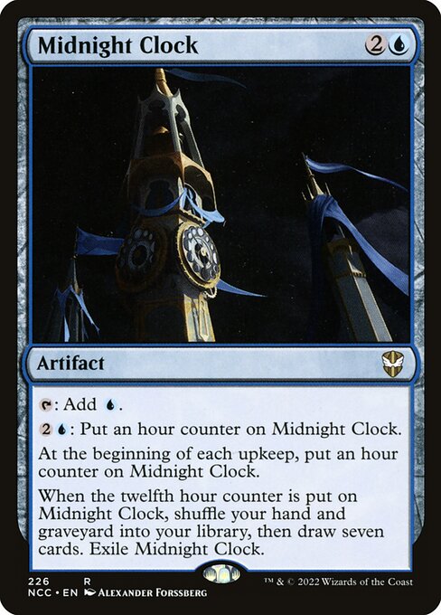 Midnight Clock - New Capenna Commander - 226