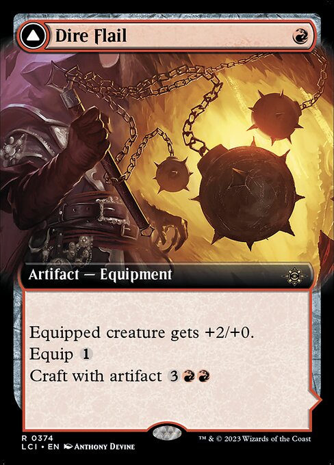 Dire Flail // Dire Blunderbuss - The Lost Caverns of Ixalan - 374