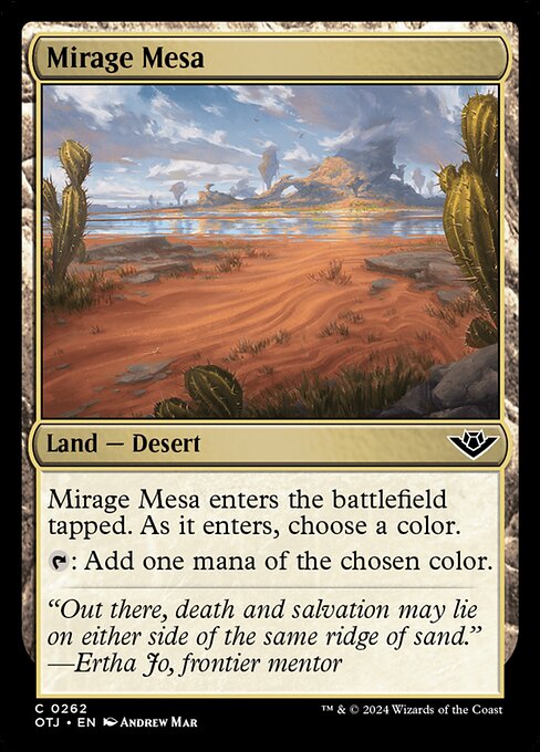 Mirage Mesa - Outlaws of Thunder Junction - 262