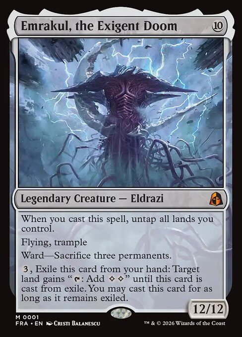 Emrakul, the Exigent Doom - Reality Fracture - 1