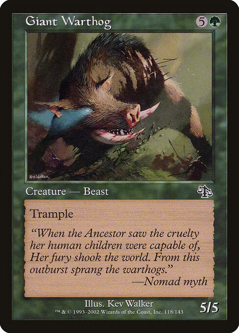 Giant Warthog - Judgment - 118
