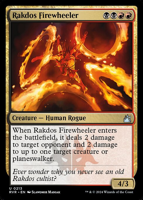 Rakdos Firewheeler - Ravnica Remastered - 213