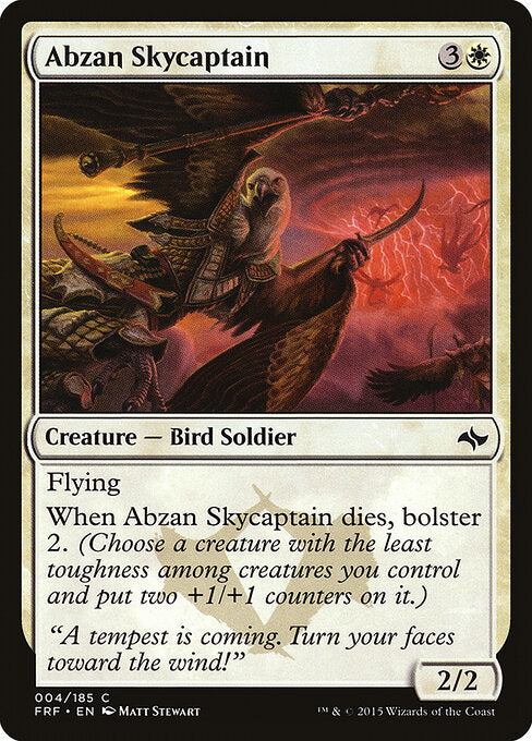 Abzan Skycaptain - Fate Reforged - 4