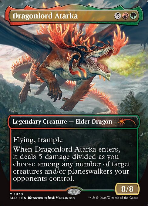 Dragonlord Atarka // Dragonlord Atarka - Secret Lair Drop - 1970