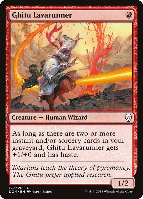 Ghitu Lavarunner - Dominaria - 127