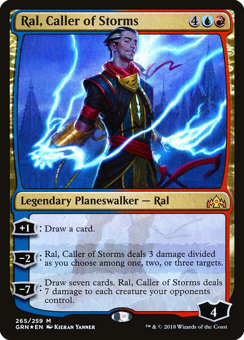 Ral, Caller of Storms - Guilds of Ravnica - 265