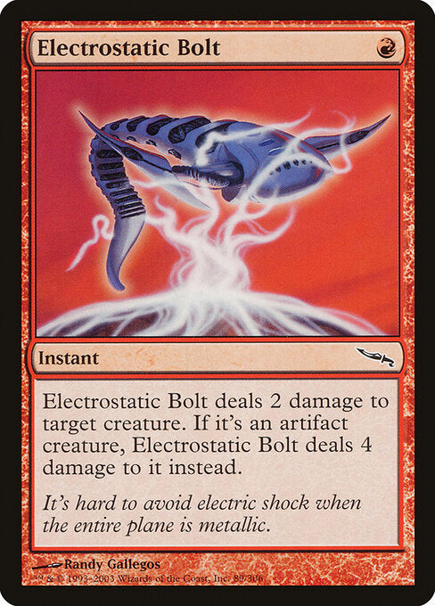 Electrostatic Bolt - Mirrodin - 89