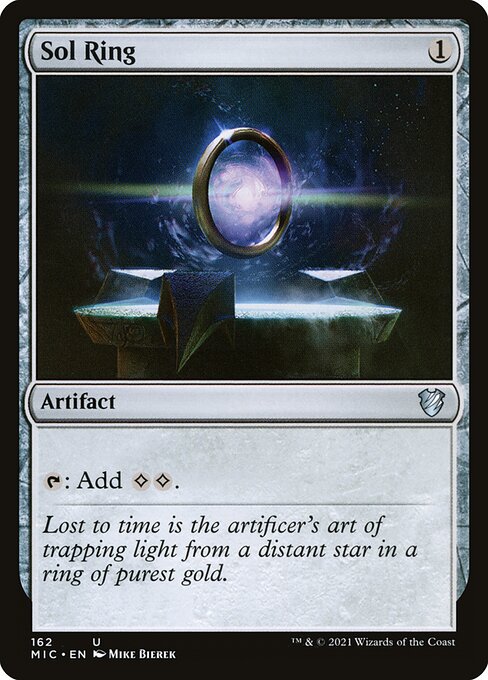 Sol Ring - Midnight Hunt Commander - 162