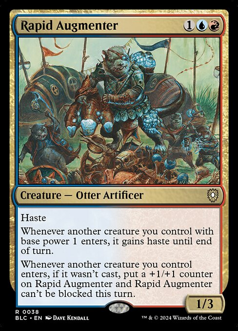 Rapid Augmenter - Bloomburrow Commander - 38