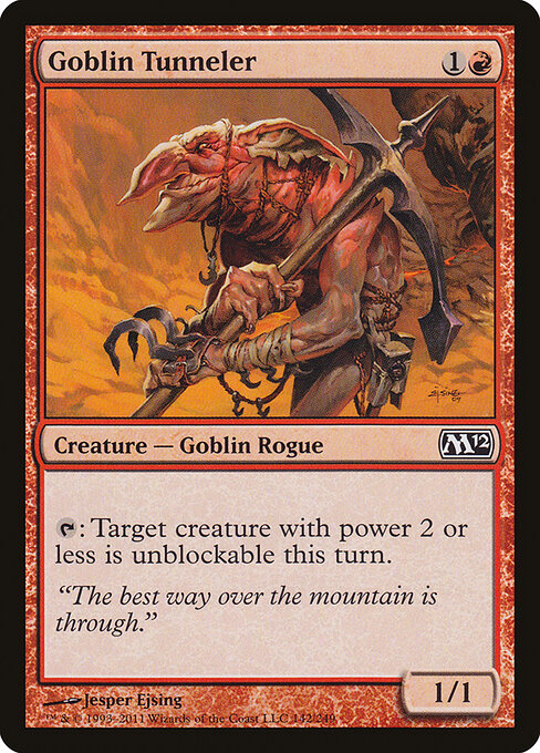 Goblin Tunneler - Magic 2012 - 142