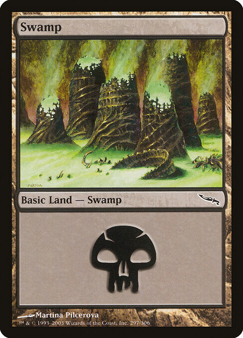 Swamp - Mirrodin - 297