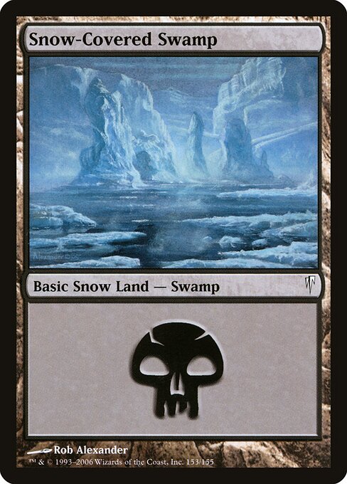 Snow-Covered Swamp - Coldsnap - 153