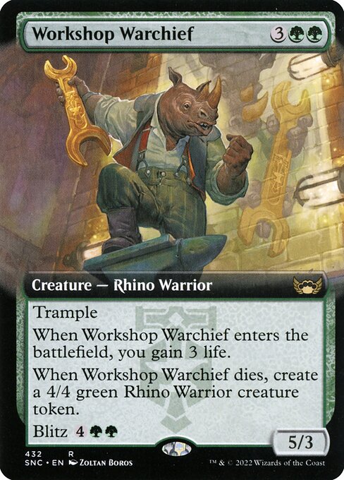Workshop Warchief - Streets of New Capenna - 432