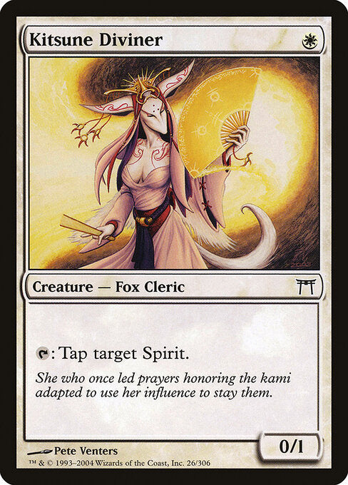 Kitsune Diviner - Champions of Kamigawa - 26