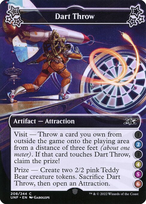 Dart Throw - Unfinity - 208c
