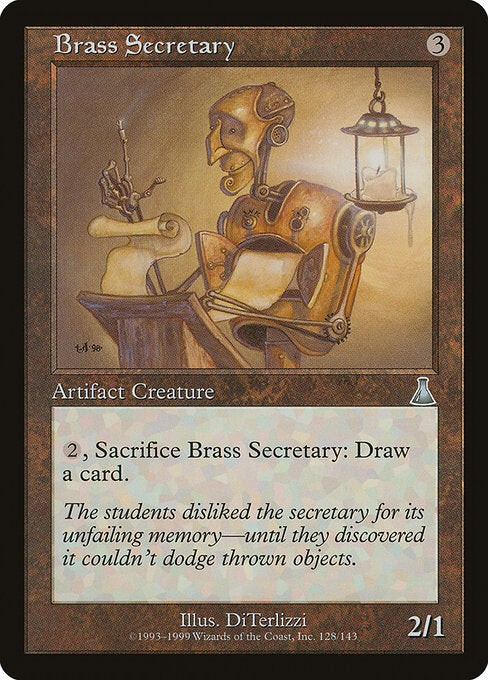 Brass Secretary - Urza's Destiny - 128