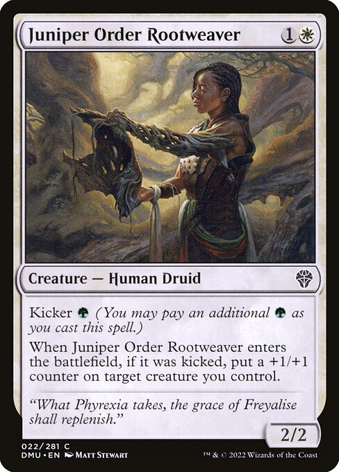 Juniper Order Rootweaver - Dominaria United - 22