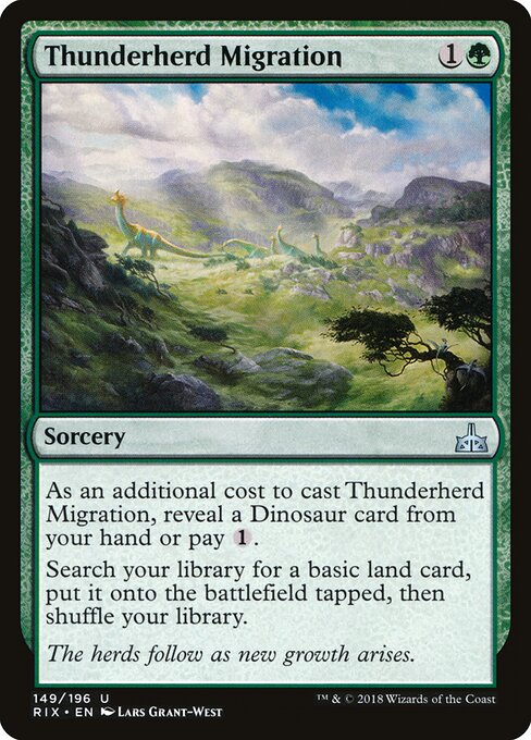 Thunderherd Migration - Rivals of Ixalan - 149