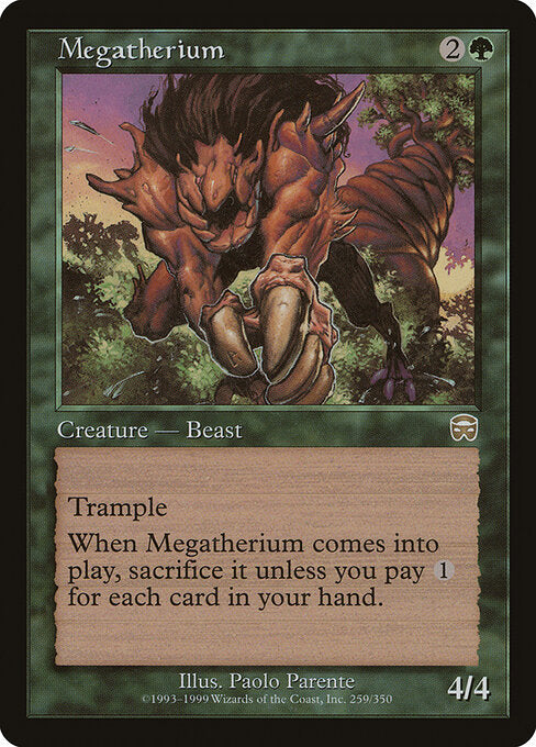 Megatherium - Mercadian Masques - 259