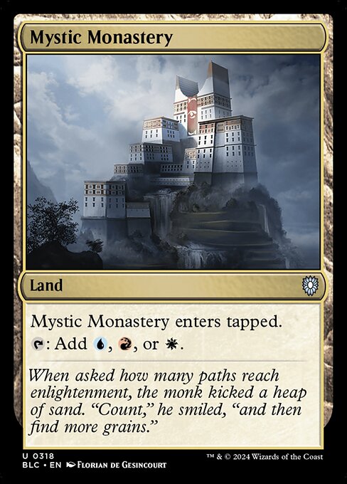 Mystic Monastery - Bloomburrow Commander - 318
