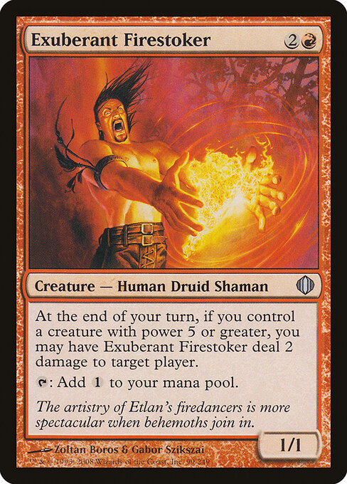 Exuberant Firestoker - Shards of Alara - 99
