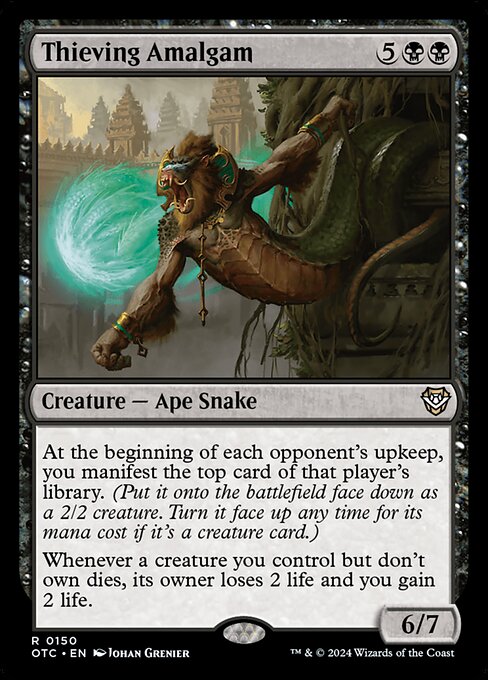 Thieving Amalgam - Outlaws of Thunder Junction Commander - 150