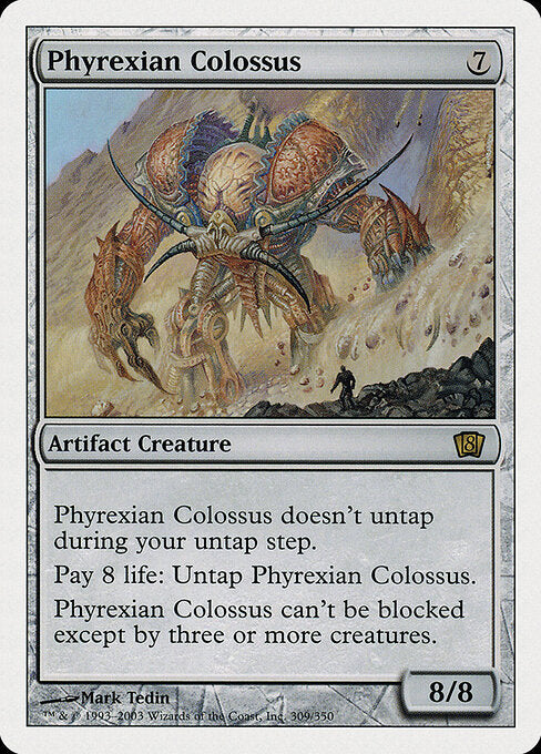 Phyrexian Colossus - Eighth Edition - 309