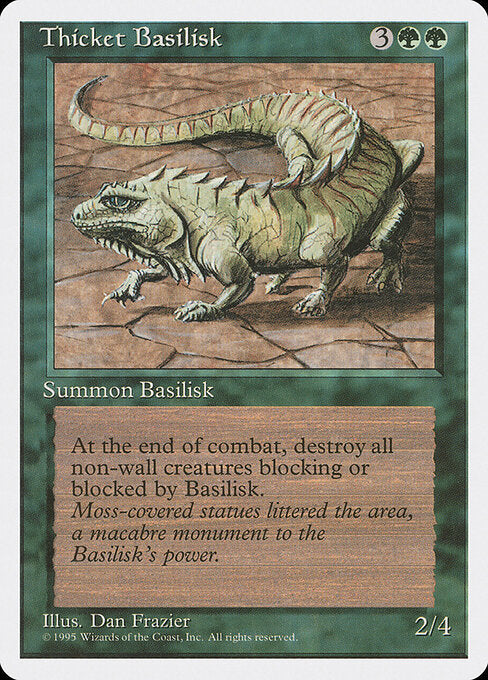 Thicket Basilisk - Fourth Edition - 274
