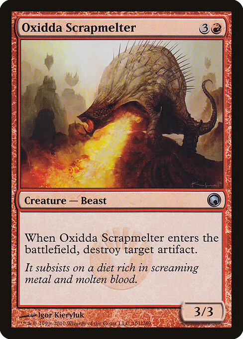 Oxidda Scrapmelter - Scars of Mirrodin - 101