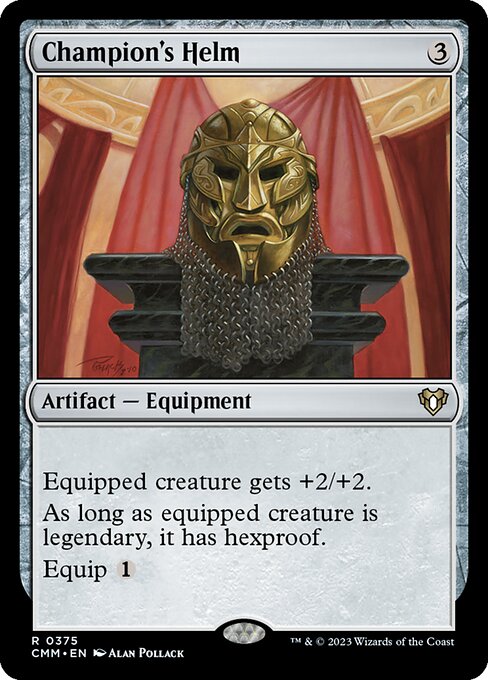 Champion's Helm - Commander Masters - 375