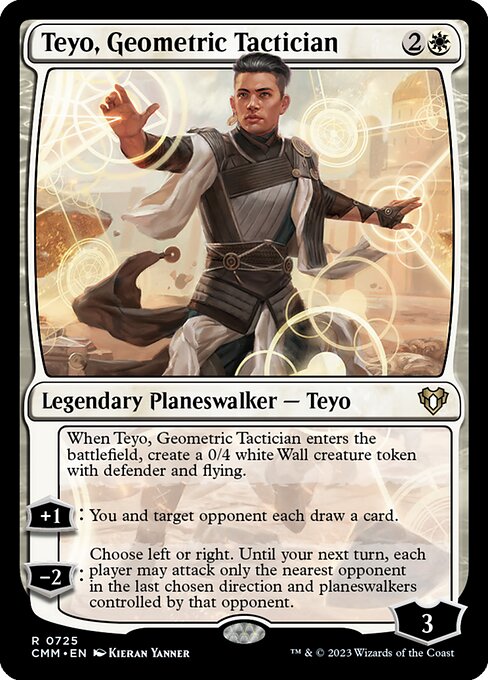 Teyo, Geometric Tactician - Commander Masters - 725