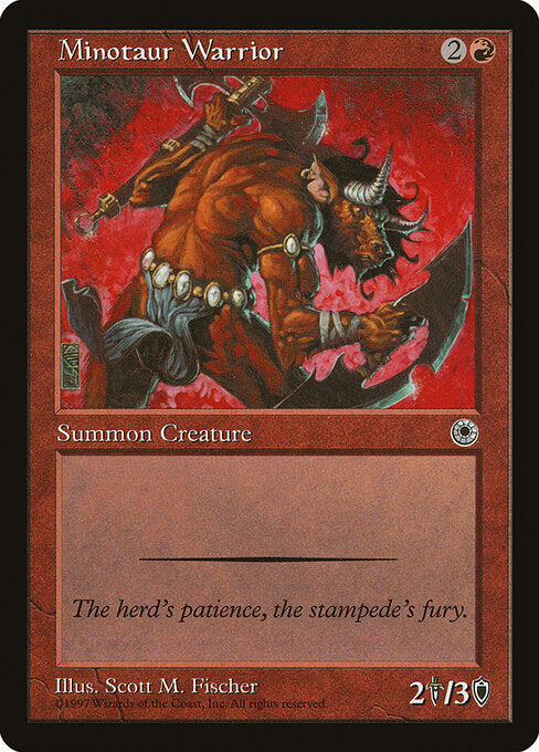 Minotaur Warrior - Portal - 140